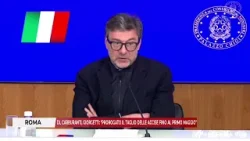 03 APRILE 2026 - ROMA DL CARBURANTI,GIORGETTI PROROGATO IL TAGLIO DELLE ACCISE FINO AL PRIMO MAGGIO 03 APRILE 2026 - ROMA DL CARBURANTI,GIORGETTI PROROGATO IL TAGLIO DELLE ACCISE FINO AL PRIMO MAGGIO