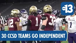 New NIAA interim director Sean FitzSimons leads during CCSD football independence