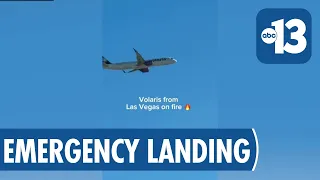 Flight Crew Reports Possible Engine Fire; Plane Lands Safely in Las Vegas