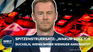 GERMANY Top Tax Rate: "Why should I bust my back if less and less ends up in my pocket?"