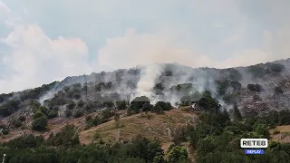 Abruzzo - Wildfire emergency: five active fronts