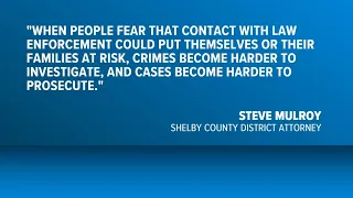 Shelby County District Attorney releases statement regarding recent ICE raids
