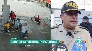 EN LOS RIOS., LA POLICÍA NACIONAL APREHENDIÓ A UN HOMBRE TRAS ASALTAR UNA GASOLINERA