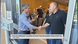 SJPD sergeant injured in shooting released from hospital