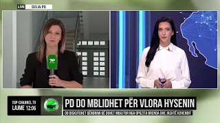 Top Channel/ PD do mblidhet për Vlora Hysenin, do diskutohet qëndrimit që duhet mbajtur nga opozita