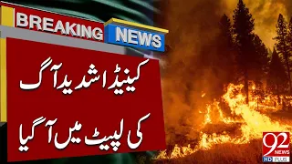 Canada Deva*stated by Massive Wild*fires | Emergency Situation Declared | Breaking News| 92NewsHD