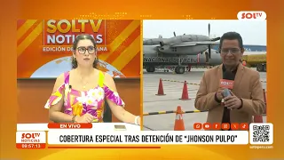 Special coverage following the arrest of "JHONSSON PULPO"