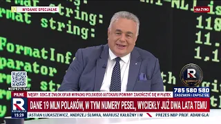 Sakiewicz: sprawa wycieku danych to ogromna kompromitacja państwa polskiego | Wydanie Specjalne