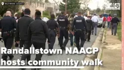 Randallstown NAACP hosts community walk to find solutions for crime