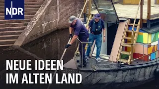 Kutter, Kirschen, Gondoliere: Unterwegs zwischen Hamburg und Stade| Nordseereport | NDR Doku