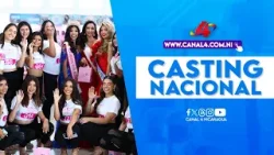 Jóvenes participan en Casting Nacional de Miss Teen Nicaragua 2024