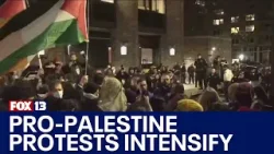 Pro-Palestine college protests intensify across the U.S.