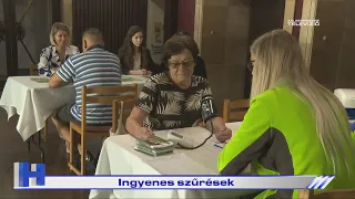 Ingyenes szűrések – ZTV Híradó 2026-09-18