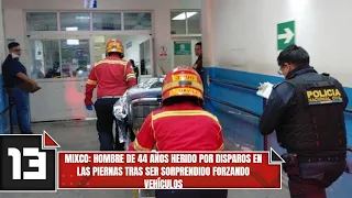 Mixco: 44-year-old man shot in the legs after being caught breaking into vehicles