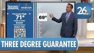NBC 26's Three Degree Temperature Guarantee