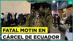 AFP 20261023 D47X3ZR v1 MP41920x1080 EightPrisonersDieInEcuadorPrisonRiots