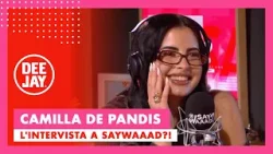 Camilla De Pandis a Say Waaad con il libro "Ti va di parlarne?"