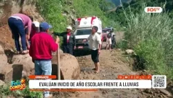 Chiclayo: evalúan inicio de año escolar frente a lluvias