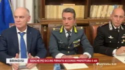 14 MARZO 2026 - BRINDISI - BANCHE PIÙ SICURE: FIRMATO ACCORDO PREFETTURA E ABI 14 MARZO 2026 - BRINDISI - BANCHE PIÙ SICURE: FIRMATO ACCORDO PREFETTURA E ABI