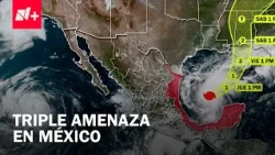 Isaias, Simon, and Rachel: Three cyclones threaten Mexico's coasts this weekend