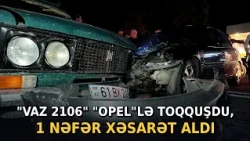 Ucarda yol qəzası olub, XƏSARƏT ALANLAR var | APA TV