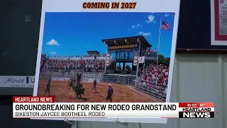 Groundbreaking held in Sikeston for new rodeo grandstage