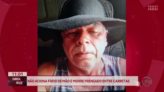 57-year-old driver dies crushed by truck at gas station in Várzea Grande