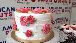 Distribución mayorista de pasteles en American Donuts