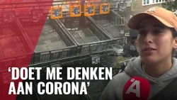 Ook in Amsterdam lege schappen bij Albert Heijn