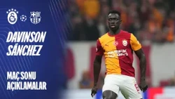 🎙️ Davinson Sánchez'den maç sonu açıklamalar #GSvFCB #UCL
