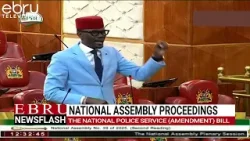 Депутат Дидмус Бараса поддерживает законопроект о внесении поправок в Национальную полицейскую сл...