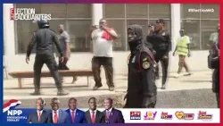 Akan Constituency: Voting was briefly disrupted after a dispute involving a Kennedy Agyapong agent.