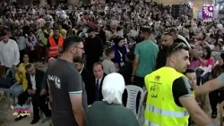 Abu Juma and Zareef perform at the third day of the 4th Tulkarm Festival "We Are Building It"