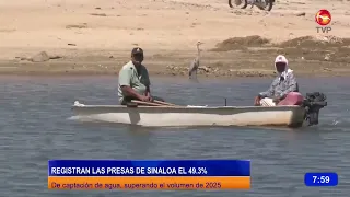 Rains leave good storage levels in Sinaloa dams, reaching 49.3%
