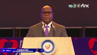 LE PRESIDENT FELUX TSHISEKEDI LANCE UN MESSAGE DE SOLIDARITE LES COMPATRIOTES DE L'EST