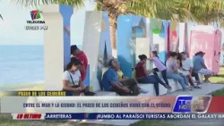 Entre el mar y la ciudad: el Paseo de los Ceibeños vibra con el verano