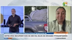 Gabriela Joubert   Entre Ríos recuperó más de 390 kg de envases fitosanitarios