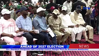 ‎Gov. Okpebholo Inaugurates APC Campaign Council, Charges Them On Grassroots Mobilisation