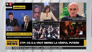 CTP: Simion e un flașnetar. El și Călin Georgescu au niște păreri groaznice unul despre celălalt