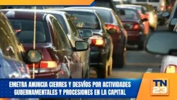 Emetra announces road closures and detours due to government activities and processions in the ca...