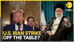 U.S. President Trump Indicates He Will Hold Off Another Attack on Iran | WION