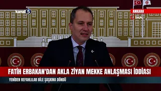 Fatih Erbakan's Mind-Boggling Claim About the Mecca Agreement! Even YRP Members Are Stunned