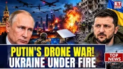 RUSSIA UNLEASHES DRONE HELL! Sumy Blast, Starlink Row Shake Ukraine | ET Now | World News
