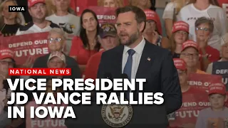 Vance rallies Iowa Republicans in Council Bluffs ahead of midterms