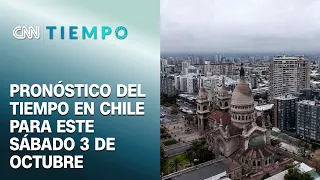 Chubascos en Santiago: Revisa cuándo y cuánto lloverá este sábado