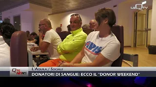 L'Aquila: "Donor Weekend" organized by AVIS continues until tomorrow