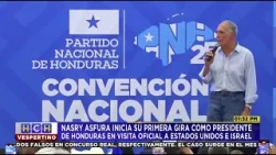 En Washington inicia su gira internacional el presidente electo de Honduras Nasry Asfura