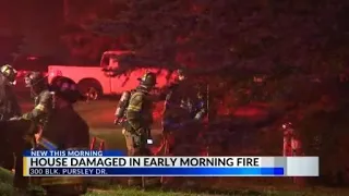 Pursley Dr House Fire