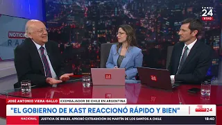 Viera-Gallo on the impasse with Argentina over Magallanes: "The Government reacted quickly and well"