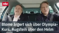 Blome ärgert sich über Olympia-Kurs, Augstein über den Helm - Sport-Eklat im Gegenverkehr | ntv